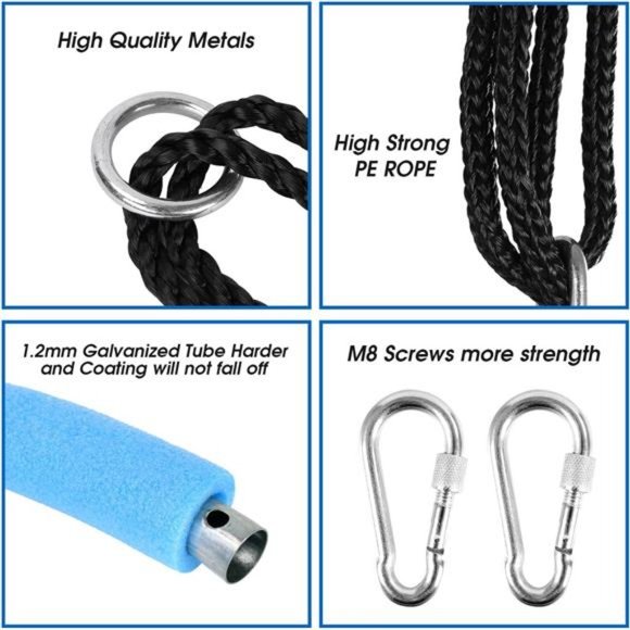 24 inch Kids Tree Swing, Outdoor Small Saucer Swing - 900D Oxford Platform Swing - Picture 3 of 6